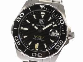 Tag Heuer Aquaracer CAL.5 WAY211A Stainless Steel 41mm Automatic Mens Tag Heuer