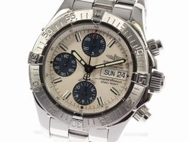 Breitling Super Ocean A13340 Chrono Stainless Steel 41mm Automatic Mens Breitling
