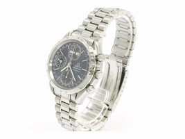 Omega Speedmaster Triple Date Stainless Steel Automatic Mens Omega