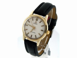 Omega Seamaster 14K Yellow Gold 34mm Vintage Mens Omega