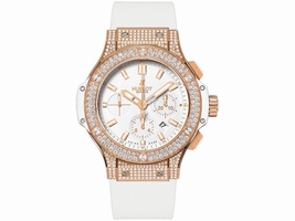 Hublot Big Bang 301.PE.2180.RW.1704 18K Rose Gold with White Dial 44mm Mens Hublot