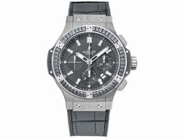 Hublot Big Bang 301.ST.5020.GR.1912 Stainless Steel & Alligator Leather 44mm Mens Hublot