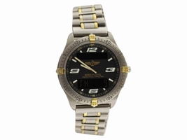 Breitling Professional Aerospace F65062 Two Tone Yellow Gold & Titanium Breitling