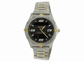 Breitling F65362 Professional Aerospace Two Tone Yellow Gold & Titanium 40mm Breitling