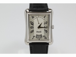 Piaget Emperador P10108 Retrograde 18K White Gold Piaget