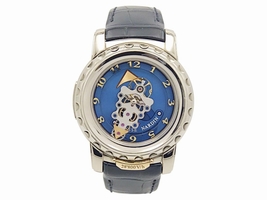Ulysse Nardin Freak Two 020-88 18K White Gold & Leather Manual 45mm Mens Ulysse Nardin
