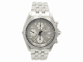 Breitling Crosswind A1335518/G543 Stainless Steel with Silver Dial 43mm Mens Breitling