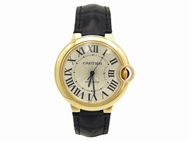 Cartier Ballon Bleu W6900456 18K Yellow Gold Automatic 37mm Unisex Cartier