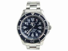 Breitling SuperOcean II A17365D1 Stainless Steel Blue Dial Automatic 42mm Mens Breitling