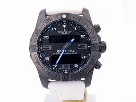 Breitling Exospace B55 Night Mission VB55100H2 Titanium & Rubber Quartz 46mm Mens Breitling