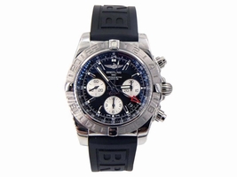 Breitling Chronomat GMT AB042011/BB56 Stainless Steel on Rubber Strap 44mm Mens Breitling