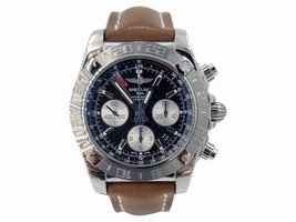 Breitling Chronomat GMT AB042011/BB56 on Leather Strap 44mm Mens Breitling