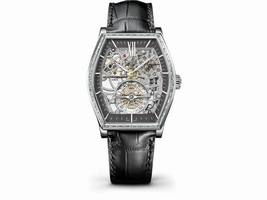 Vacheron Constantin Malte 30635/000P-9842 Platinum & Leather with Slate Dial 48.24mm Mens Vacheron Constantin