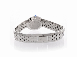 Movado 84 a1 1845s Diamond Bezel Mother of Pearl Stainless Quartz Movado