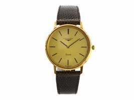 Longines 21586 Gold Toned Stainless Steel Vintage 35mm Men Longines