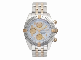 Breitling Chronomat Evolution B13356 Stainless Steel and 18K Yellow Gold Automatic 48mm Breitling