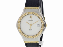 Hublot MDM Depose 1521.2 18K Yellow Gold / Stainless Steel 35mm Mens Hublot
