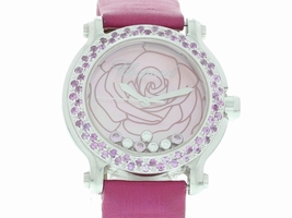 Chopard Happy Sport Stainless Steel & Leather Quartz 36mm Womens Chopard