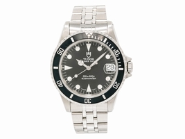 Tudor Prince Date Submariner 75190 Stainless Steel Black Dial Automatic 36mm Mens Tudor