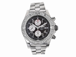Breitling Super Avenger A13370 Stainless Steel 48.4mm Mens Breitling