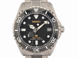 Seiko Spring Drive 9R65-0AN0 Titanium Automatic 45mm Mens Seiko