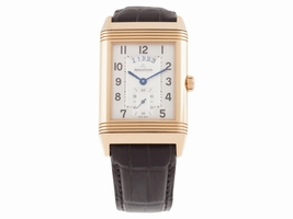 Jaeger-LeCoultre Grande Reverso Duoface 18K Rose Gold & Leather 30mm Jaeger-LeCoultre