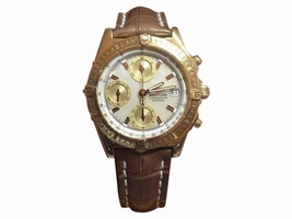 Breitling Chronomat K13352 18K Yellow Gold 40.5mm Mens Breitling