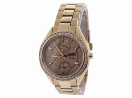 Citizen FD1063-57X Rose Gold Tone Stainless Steel 34.5mm Womens Citizen