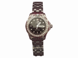 Omega Seamaster 21215286151001 Stainless Steel & Diamond 28mm Womens OMEGA