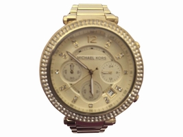 Michael Kors Parker MK5354 Gold Tone Stainless Steel 39mm Womens Michael Kors