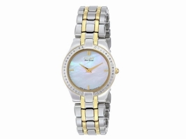 Citizen EG3154-51D Stainless Steel & Yellow Gold Mother of Pearl Dial 26mm Womens Citizen Eco-Drive