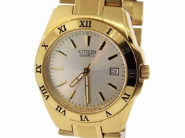 Citizen 2510-S599361 Gold Tone Stainless Steel & Champagne Dial 36.5mm Mens Citizen