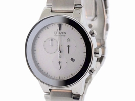 Citizen AT2240-51A Stainless Steel & Silver Dial 43mm Mens Citizen