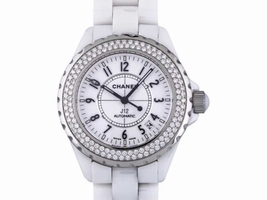 Chanel J12 H0969 Ceramic Diamond Bezel Automatic 38mm Unisex Chanel