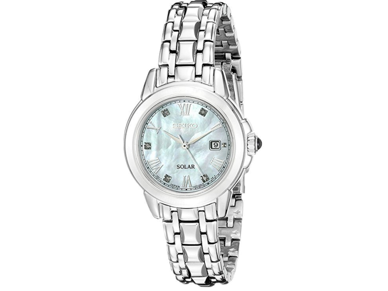 Seiko SUT243 Stainless Steel with Diamond Quartz 28mm Womens Seiko