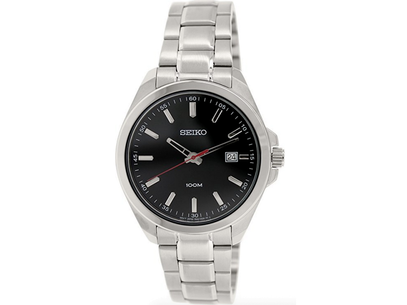 Seiko SUR061 Stainless Steel Quartz 42mm Mens Seiko