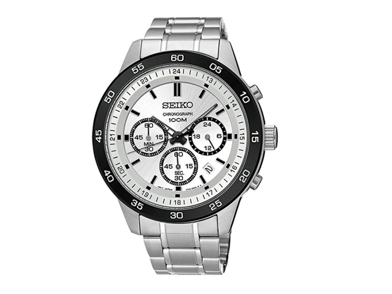 Seiko SKS531 Stainless Steel Quartz 43mm Mens Seiko