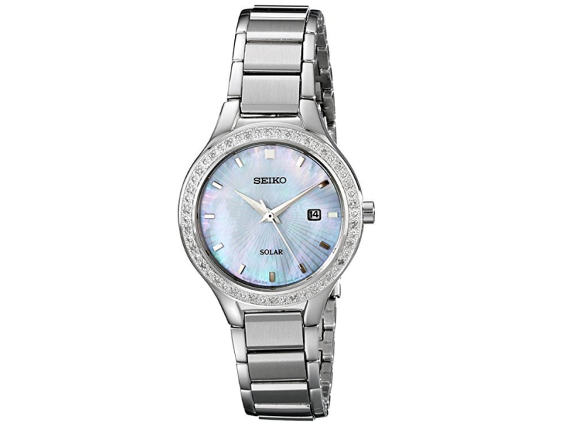 Seiko SUT135 Stainless Steel with Diamond Quartz 29mm Womens Seiko