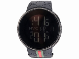 Gucci YA114207 Black PVD Stainless Steel Quartz 44mm Mens Gucci