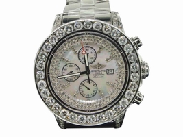 Breitling Super Avenger 1 A13370 Stainless Steel with 22.55ct Diamond 52mm Mens Breitling