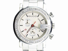 Gucci YA101339 Stainless Steel Quartz 44mm Mens Gucci