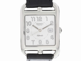 Hermes Cape Cod CC1.710 Stainless Steel & Leather Automatic 29mm Unisex Hermes