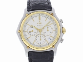 Ebel Le Modulor E1137240 Stainless Steel/Yellow Gold & Leather Automatic 40mm Mens Ebel