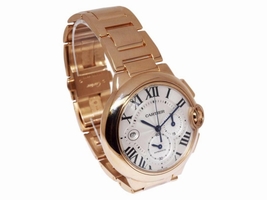 Cartier Ballon Bleu W6920010 18K Rose Gold Automatic 44mm Mens Cartier