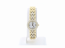 Citizen Gold Tone Stainless Steel & White Dial?20mm Womens Citizen