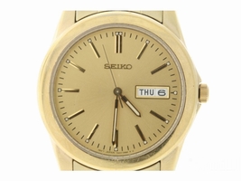 Seiko SWZ002P1 Gold-Tone Stainless Steel Quartz 23mm Womens Seiko