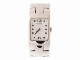 Seiko Stainless Steel Quartz 16mm Womens Seiko