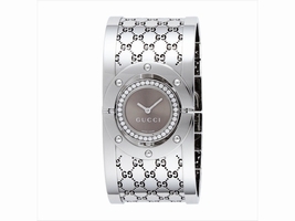 Gucci The Twirl YA112416 Diamond Stainless Steel Gucci