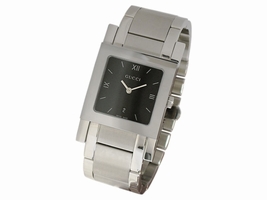 Gucci YA079303 Black Dial Stainless Steel Gucci