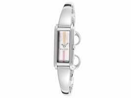 Gucci YA109503 Semi Bangle Stainless Steel Gucci